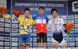 Maxime BONSERGENT VICE CHAMPION DE FRANCE DE CYCLO-CROSS