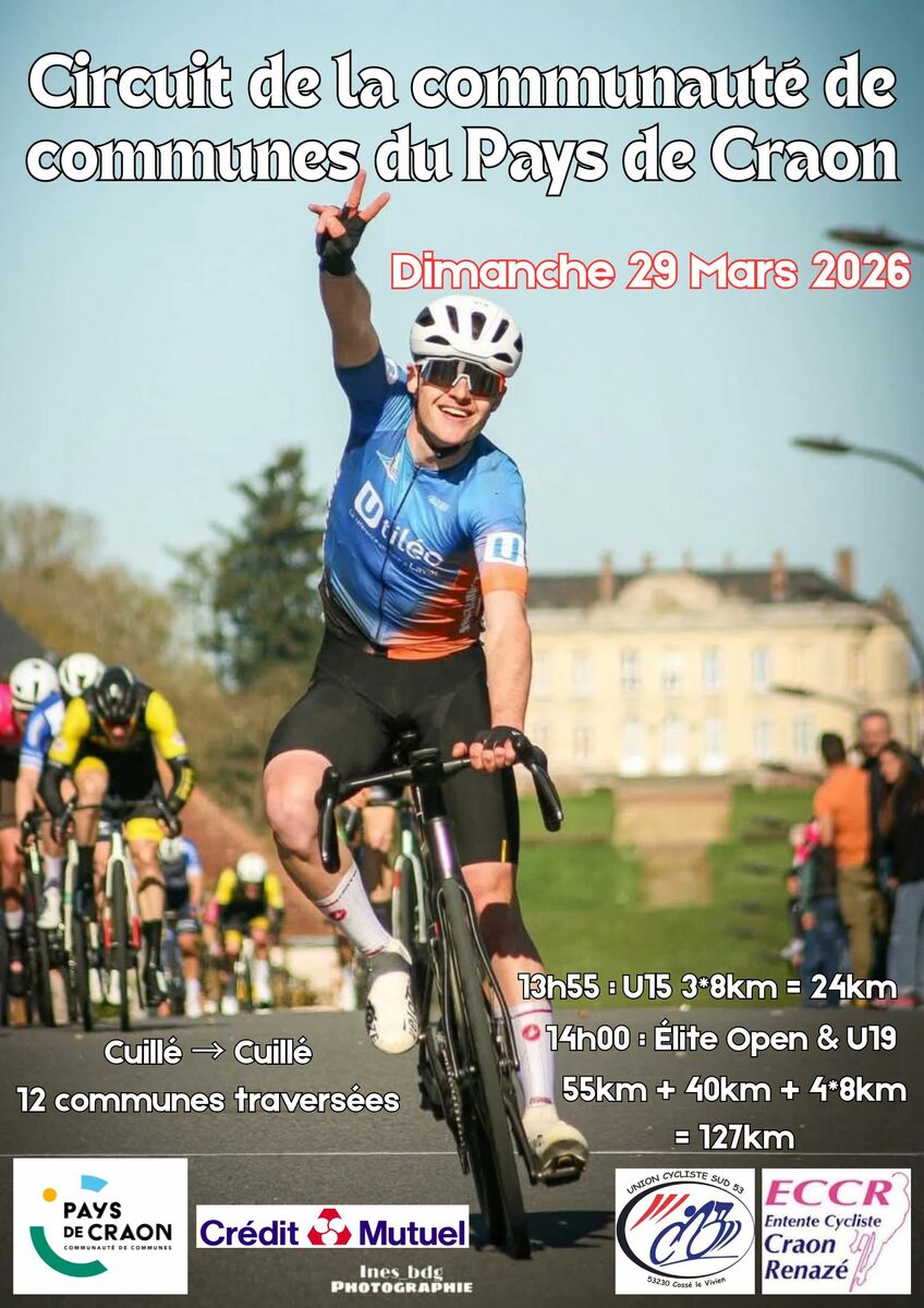 CIRCUIT DU PAYS DE CRAON LE 29 MARS 2026