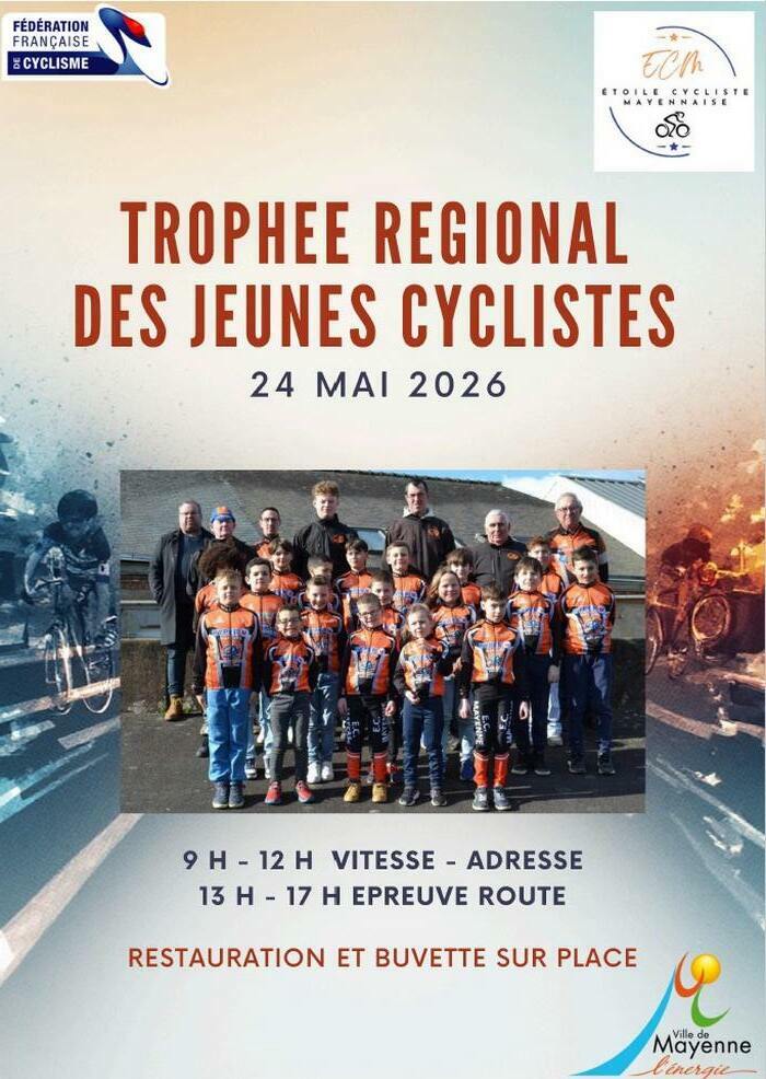 TROPHEE REGIONAL DES JEUNES CYCLISTES A MAYENNE