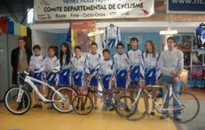 Vincent JEROME PARRAIN DE LA SSSDCYCLISME2011/2012