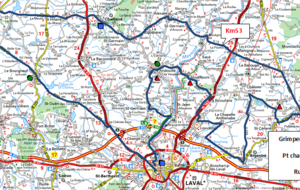 LA RONDE MAYENNAISE 2013 FINALE DE LA COUPE DE FRANCE DN3 LE  15/09/13