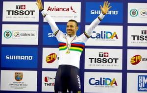 FRANCOIS PERVIS CHAMPION DU MONDE DE KEIRIN A CALI