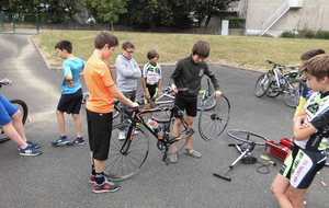 STAGE DE DECOUVERTE POUR LES LICENCIES DE 10 A 14 ANS DU 24 AU 28  AOUT 2015