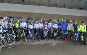 Pierre Henri LECUISINIER PRO A LA FDJ A L'ENTRAINEMENT AVEC LA SEF