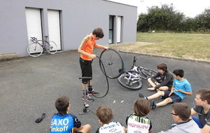STAGE DE CYCLISME DU LUNDI 18 JUILLET AU VENDREDI 22 JUILLET 2016 A LAVAL DE 11ANS A 14ANS
