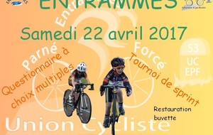 ECOLE DE VELO ENTRAMMES 22/04/17