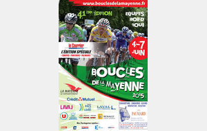 LES BOUCLES DE LA MAYENNE 2017 DU1ER AU 4 JUIN 2017