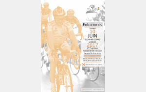 ENTRAMMES RANDONNEE CYCLISTE SAMEDI 10 JUIN 2017