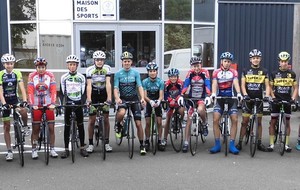 Justin MOTTIER PRESENT AU STAGE ROUTE AVEC LES MINIMES 2 ET CADETS