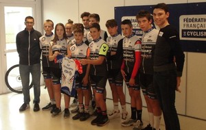 PRE SELECTION POUR INTEGRER LA SSS CYCLISME DU COLLEGE EMMANUEL DE MARTONNE A LAVAL