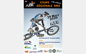 AZE COUPE REGIONALE DE BMX 29 MARS 2020  COURSE ANNULEE