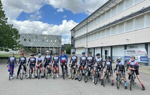 Le champion de France de cyclisme Valentin Madouas à la rencontre de la SSS/SEF53 Cyclisme