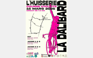 L'HUISSERIE COURSES CYCLISTES DIMANCHE 16 MARS