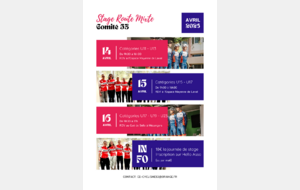 STAGE VACANCES DE PAQUES VTT TRIAL ROUTE PISTE