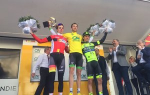 Justin MOTTIER LE MAYENNAIS TERMINE 2EME DU TOUR DE NORMANDIE  