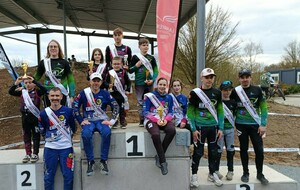 LES CHAMPIONS DE LA MAYENNE DE BMX