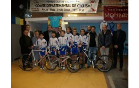 FREDDY BICHOT PARRAIN DE LA SSSD CYCLISME2012/2013