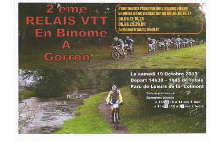 RELAIS VTT DE LA COLMONT