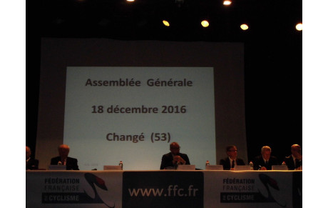 ASSEMBLEE GENERALE REGIONALE A CHANGE, LE 18 DECEMBRE 2016